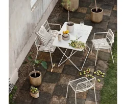 Broste Copenhagen Eden Bänk Beige Grey