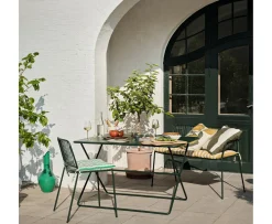 Broste Copenhagen Eden Bänk Forest Green