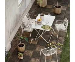 Broste Copenhagen Eden Matstol Beige Grey