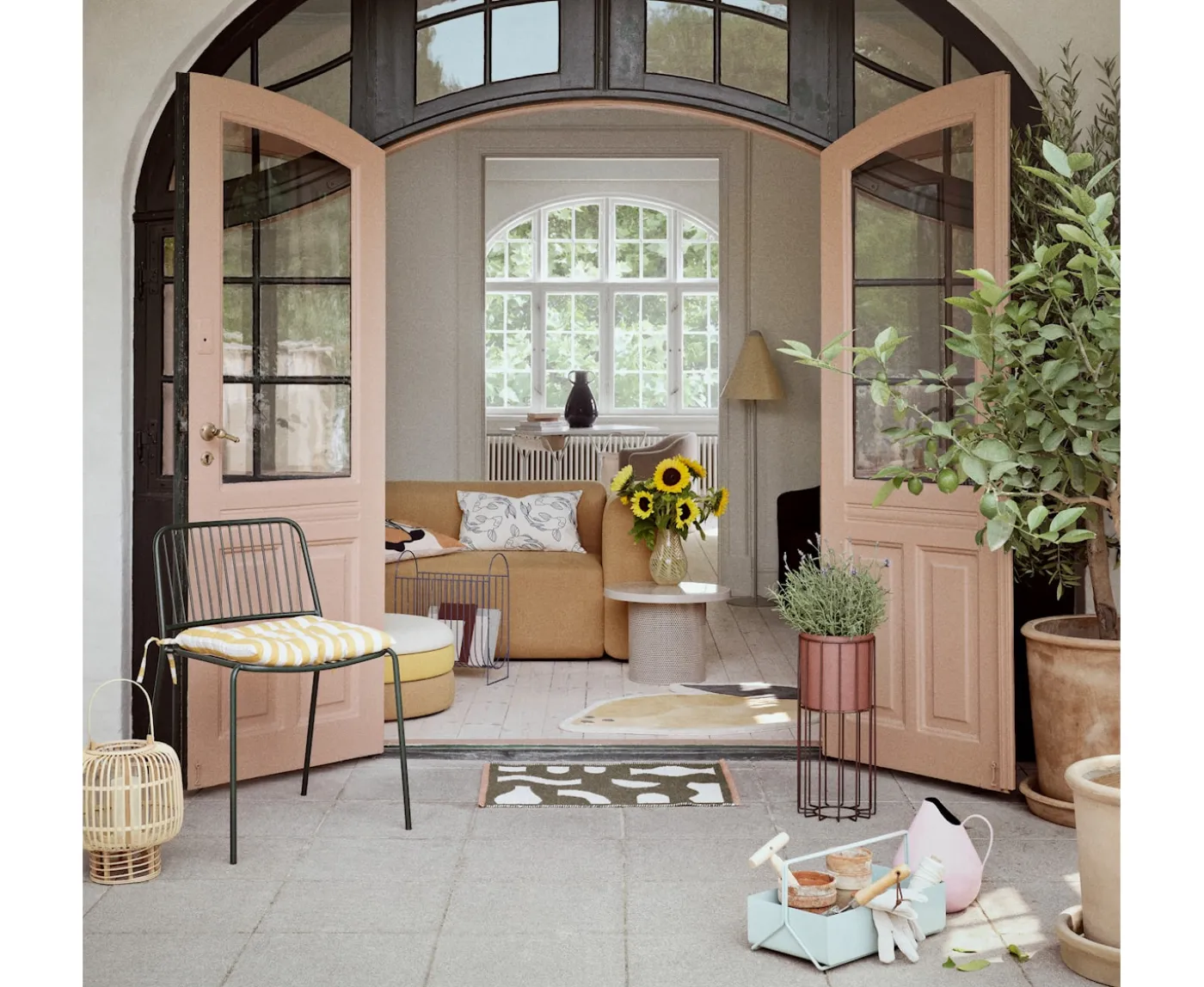 Broste Copenhagen Eden Matstol Forest Green