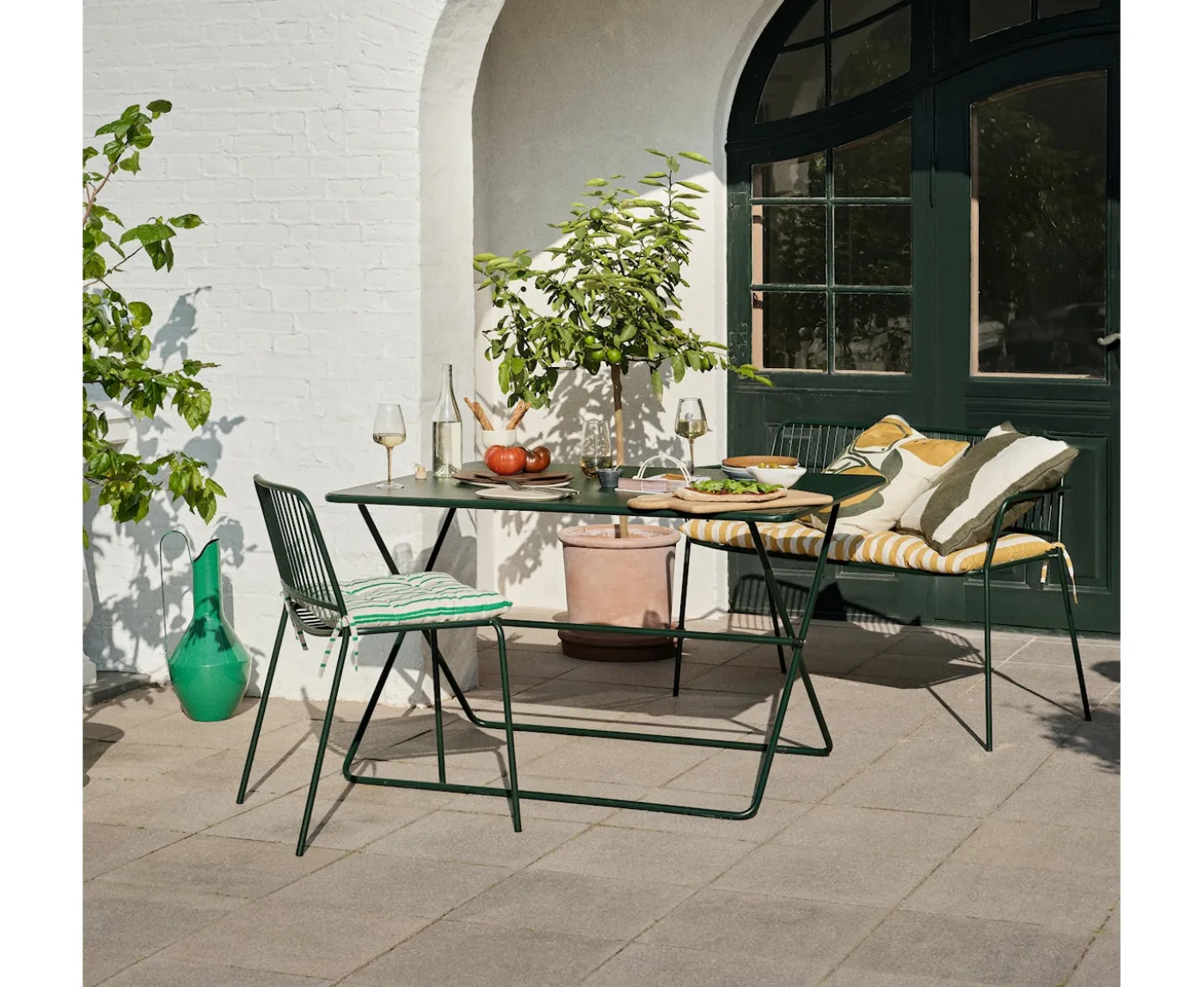 Broste Copenhagen Eden Matstol Forest Green