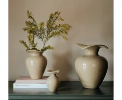 Broste Copenhagen Florentina Vas Beige M