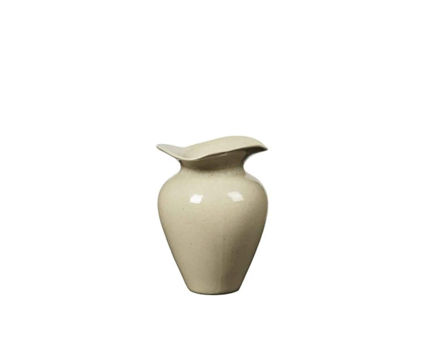 Broste Copenhagen Florentina Vas Beige S
