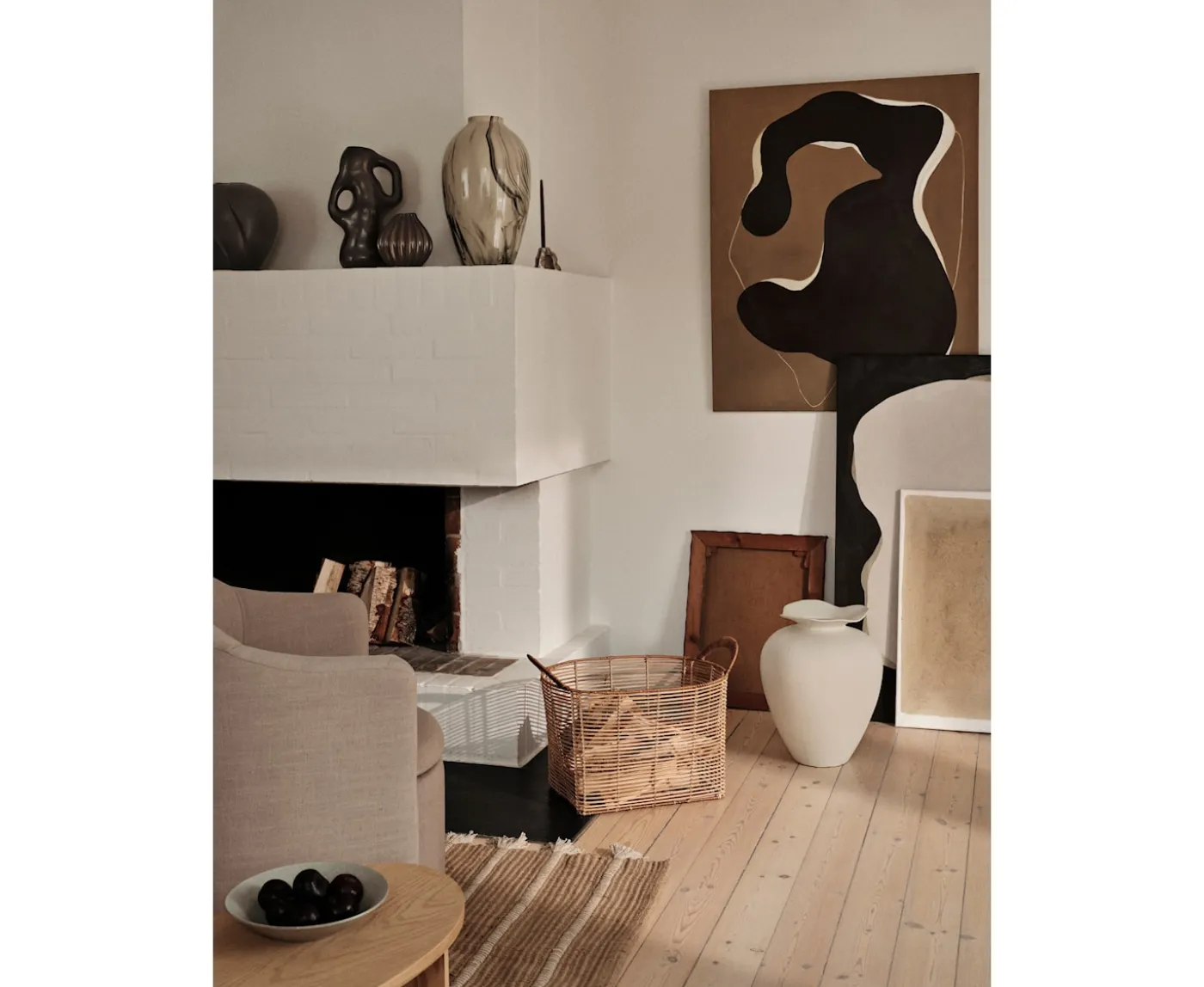 Broste Copenhagen Florentina Vas Off White L