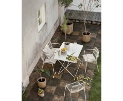 Broste Copenhagen Franca Kuddfodral Beige Grey 50x50