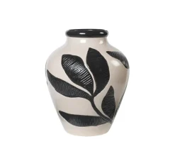 Broste Copenhagen Herbert Vas Black/Rainy Day Grey Ø33