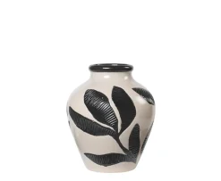 Broste Copenhagen Herbert Vas Black/Rainy Day Grey Ø25