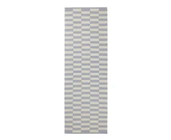 Broste Copenhagen Jane Bomullsmatta Blue 70x200