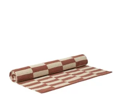 Broste Copenhagen Jane Bomullsmatta Red 70x200