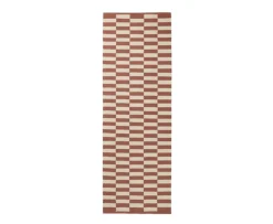 Broste Copenhagen Jane Bomullsmatta Red 70x200