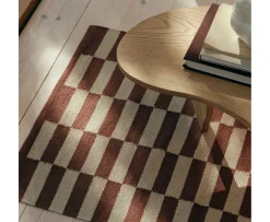 Broste Copenhagen Jane Bomullsmatta Red 70x200