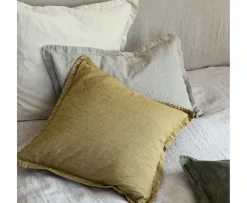 Broste Copenhagen Linn Kuddfodral Castle Beige 50x50