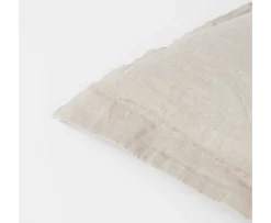 Broste Copenhagen Linn Kuddfodral Dove Grey 50x50