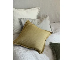 Broste Copenhagen Linn Kuddfodral Dove Grey 50x50