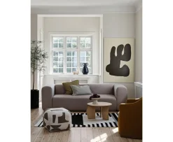 Broste Copenhagen Linn Kuddfodral Grape Leaf Green 50x50