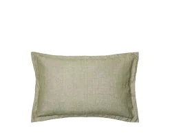 Broste Copenhagen Linn Kuddfodral Grape Leaf Green 40x60