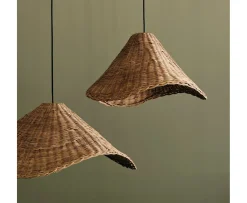Broste Copenhagen Nori Lampskärm Natural Brown Ø74