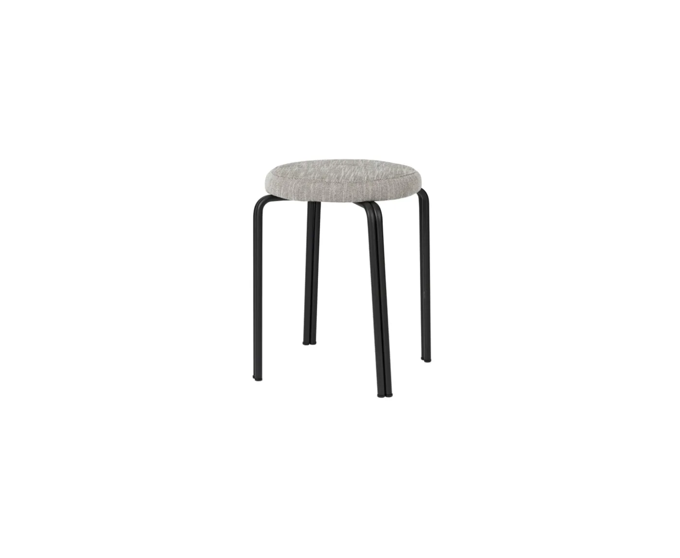 Broste Copenhagen Oda Pall Svart/Grå