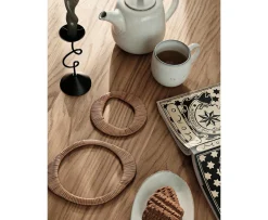 Broste Copenhagen Selma Ljusstake Black 19cm