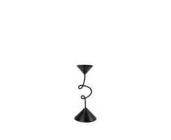 Broste Copenhagen Selma Ljusstake Black 19cm