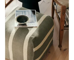 Broste Copenhagen Sigrid Sittpuff Green 50cm