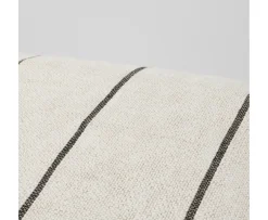 Broste Copenhagen Sigrid Sittpuff Light Beige/Black 50cm
