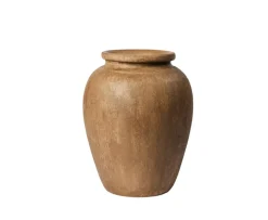 Broste Copenhagen Uma Vas Light Brown Ø24