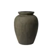 Broste Copenhagen Uma Vas Rustic Dark Brown Ø24