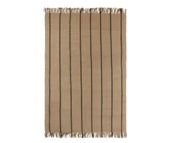 Broste Copenhagen Yuki Jutematta Black 140x200