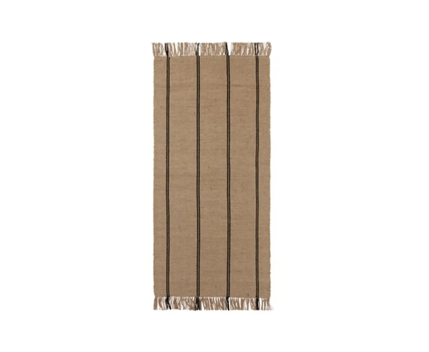 Broste Copenhagen Yuki Jutematta Black 70x140