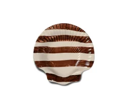 Byon Armona Tallrik Dark Brown/White Ø27