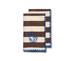 Byon Bubba Servett Oyster 45x45 2-pack