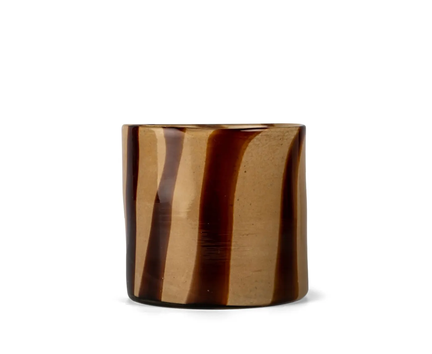 Byon Calore Ljuslykta Brun/Beige 15cm