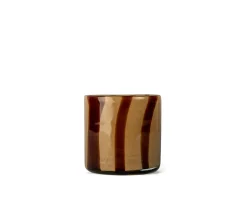 Byon Calore Ljuslykta Brun/Beige 10cm