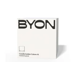 Byon Calore Ljuslykta Calamata Green 15cm