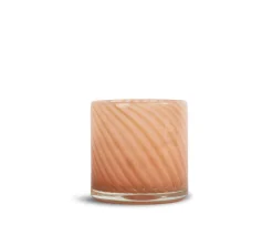 Byon Calore Ljuslykta Rosa/Beige 15cm