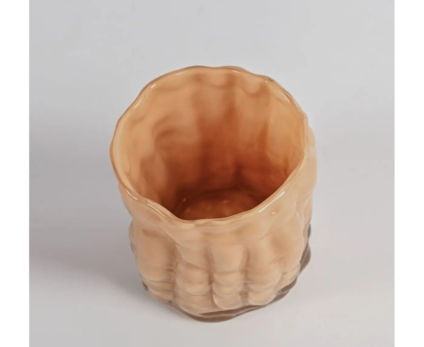 Byon Laranne Ljuslykta Peach 10cm