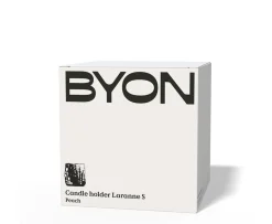 Byon Laranne Ljuslykta Peach 10cm