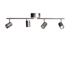 By Rydéns Correct 4 lights Spotlight Stålgrå