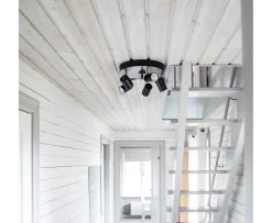 By Rydéns Correct 5 lights Spotlight Svart