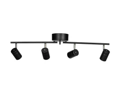By Rydéns Correct 4 lights Spotlight Svart