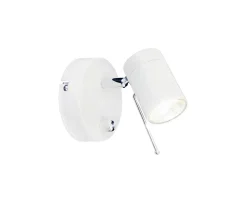 By Rydéns Correct Vägglampa Matt Vit 13cm