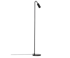 By Rydéns Curve Golvlampa Matt Svart 146cm