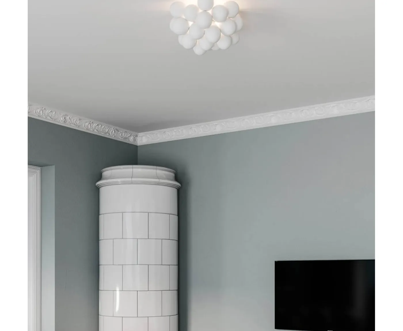 By Rydéns Gross Plafond Vit Ø50