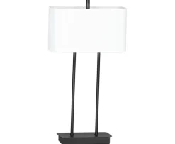 By Rydéns Luton Bordslampa Svart/Vit 65cm