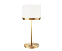 By Rydéns Marcel Bordslampa Vit/Mässing 55cm