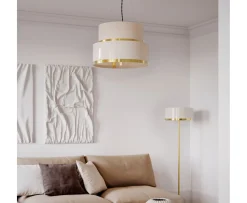 By Rydéns Marcel Taklampa Vit/Mässing Ø50
