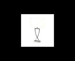 By Rydéns Omega Bordslampa Krom 52cm