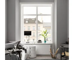 By Rydéns Omega Bordslampa Svartkrom 69cm