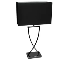 By Rydéns Omega Bordslampa Svartkrom 69cm